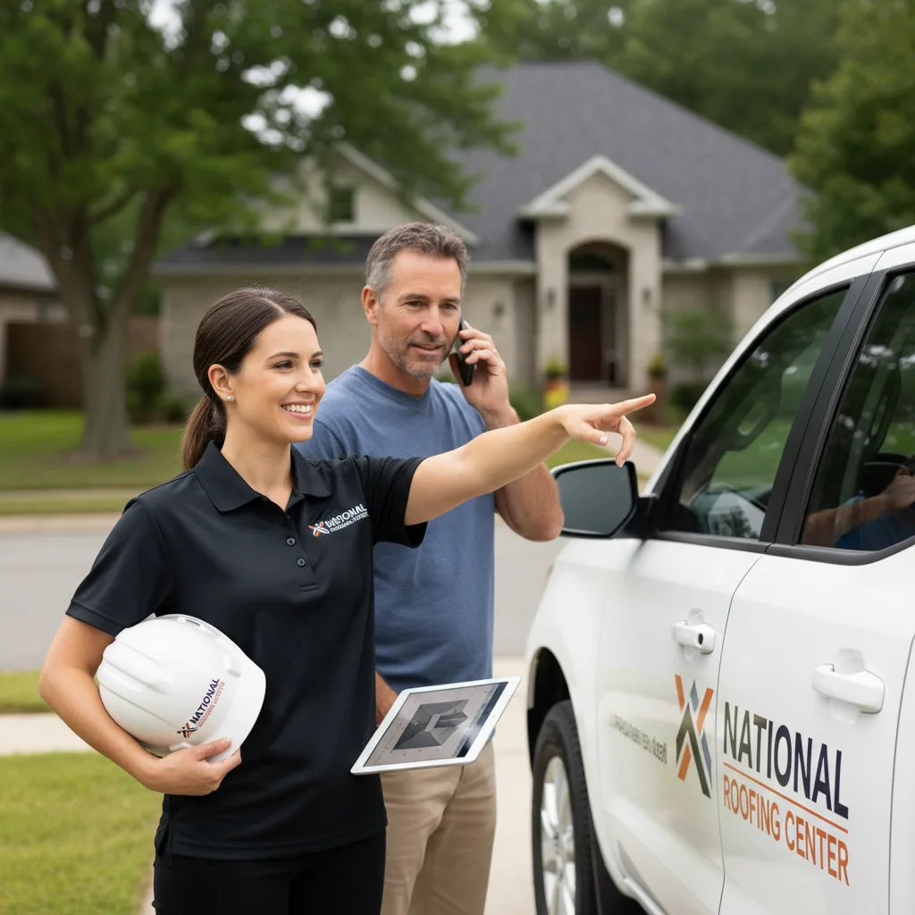National Roofing Center customer support in Fountain Inn